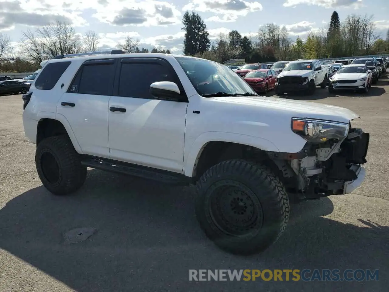 4 Photograph of a damaged car JTEBU5JR1K5662971 TOYOTA 4RUNNER 2019