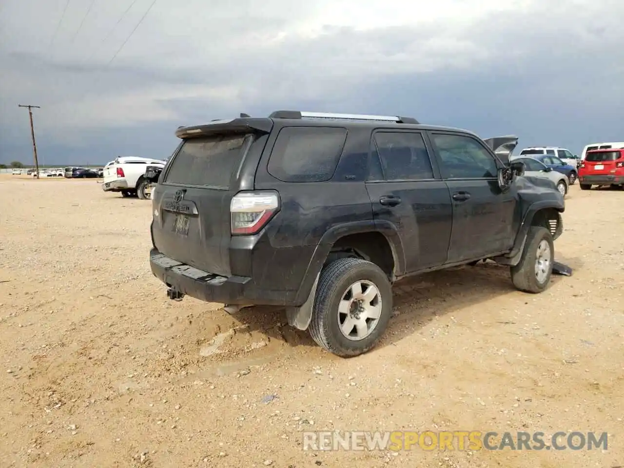 4 Photograph of a damaged car JTEBU5JR1K5665398 TOYOTA 4RUNNER 2019