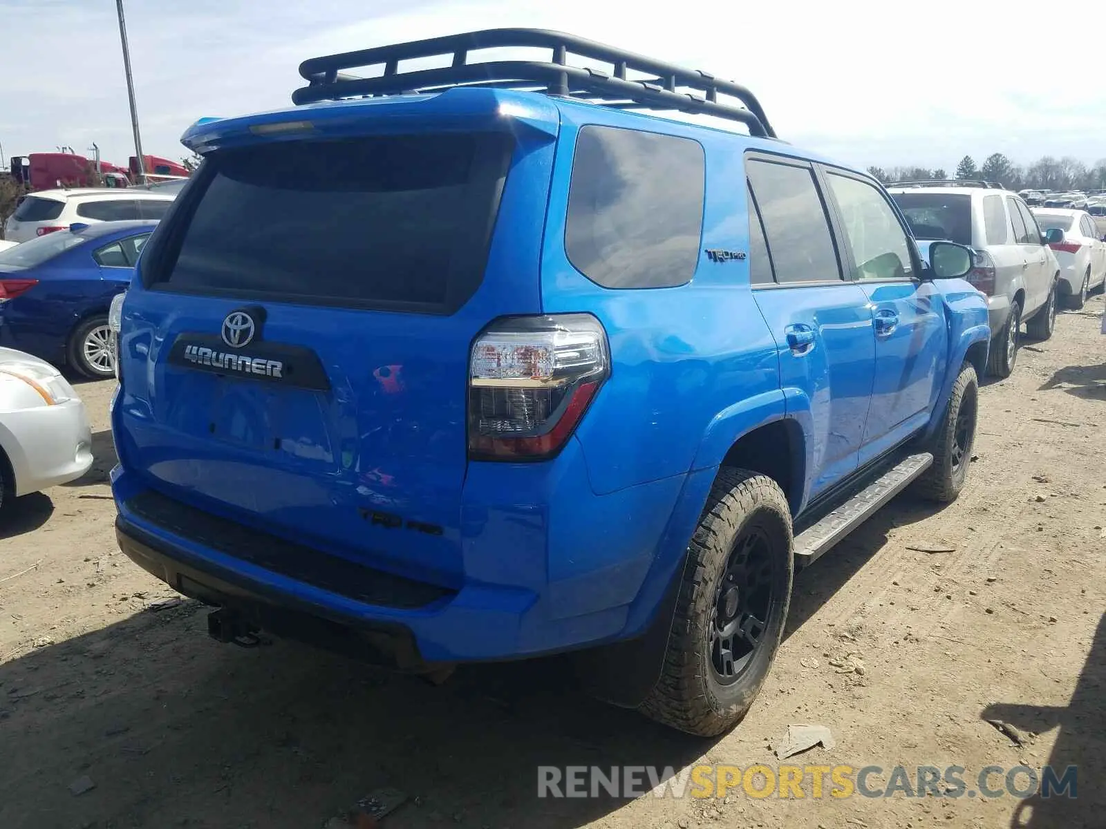 4 Photograph of a damaged car JTEBU5JR1K5672786 TOYOTA 4RUNNER 2019