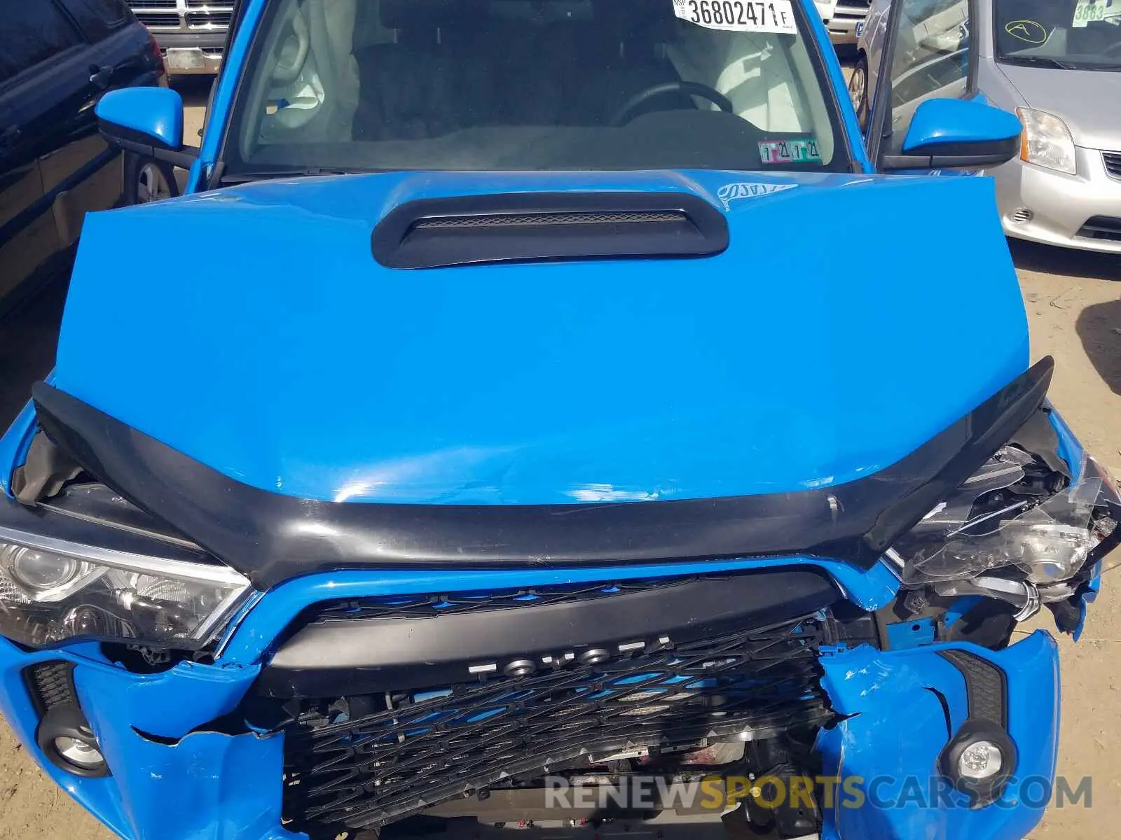7 Photograph of a damaged car JTEBU5JR1K5672786 TOYOTA 4RUNNER 2019