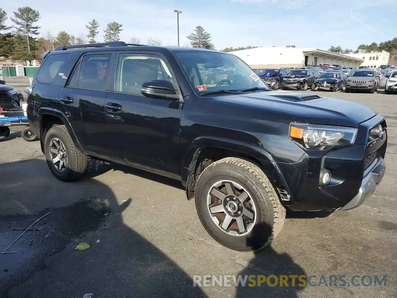 4 Photograph of a damaged car JTEBU5JR1K5675350 TOYOTA 4RUNNER 2019