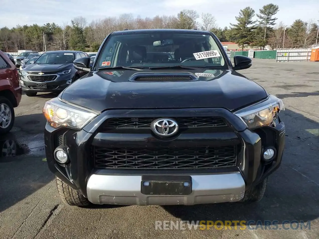5 Photograph of a damaged car JTEBU5JR1K5675350 TOYOTA 4RUNNER 2019