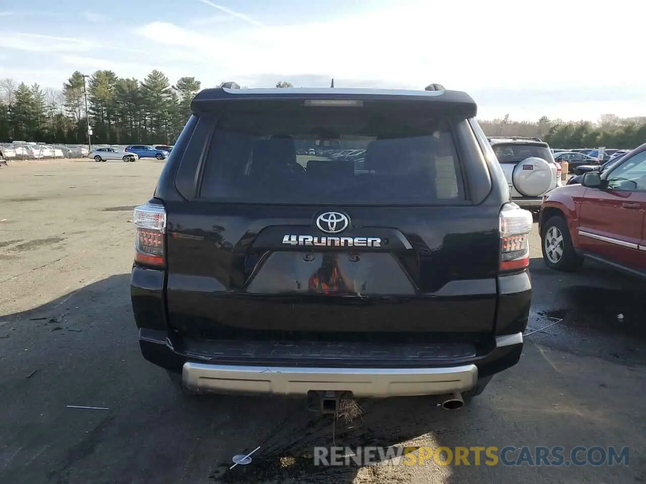 6 Photograph of a damaged car JTEBU5JR1K5675350 TOYOTA 4RUNNER 2019