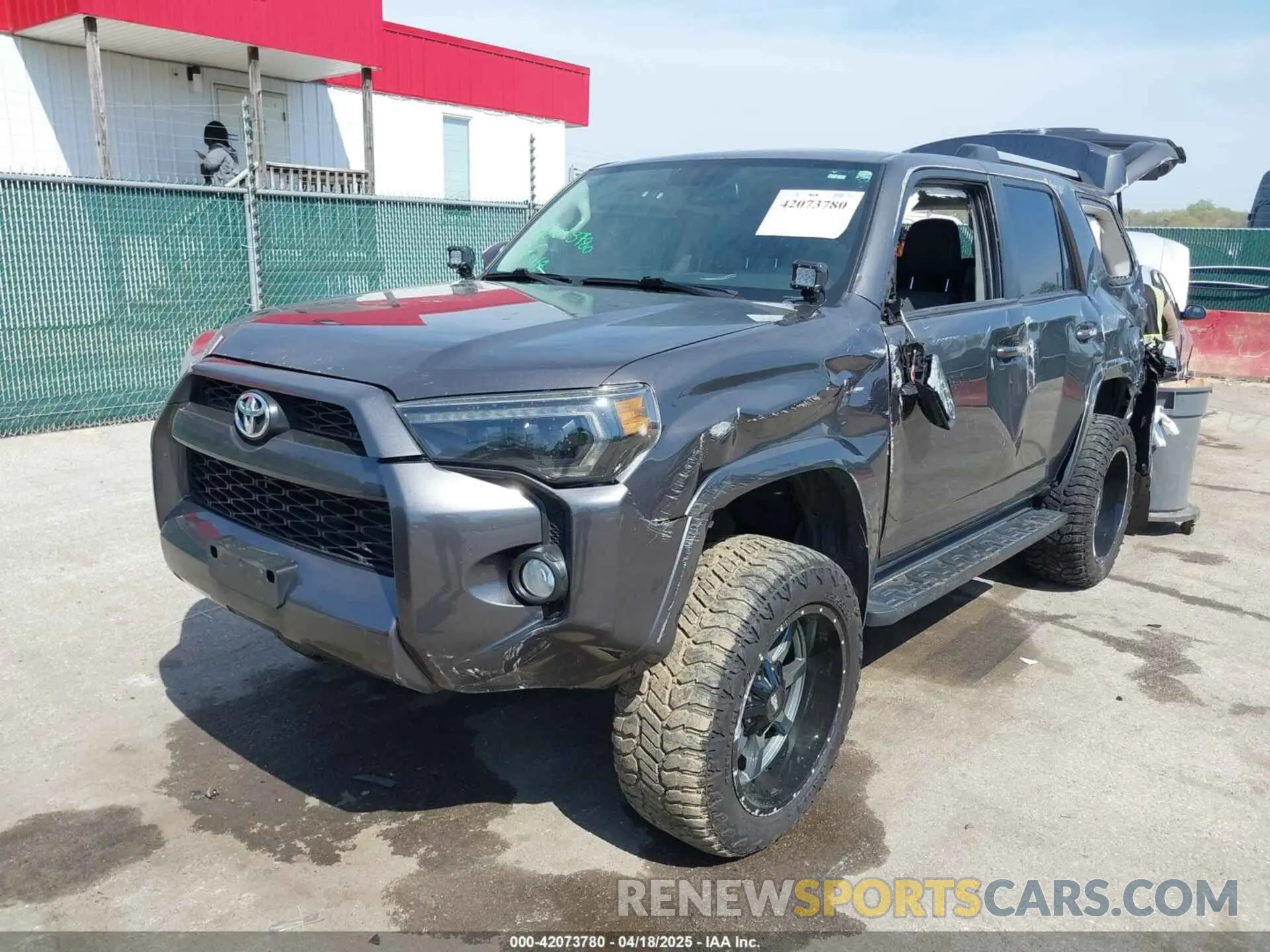 2 Photograph of a damaged car JTEBU5JR1K5676725 TOYOTA 4RUNNER 2019
