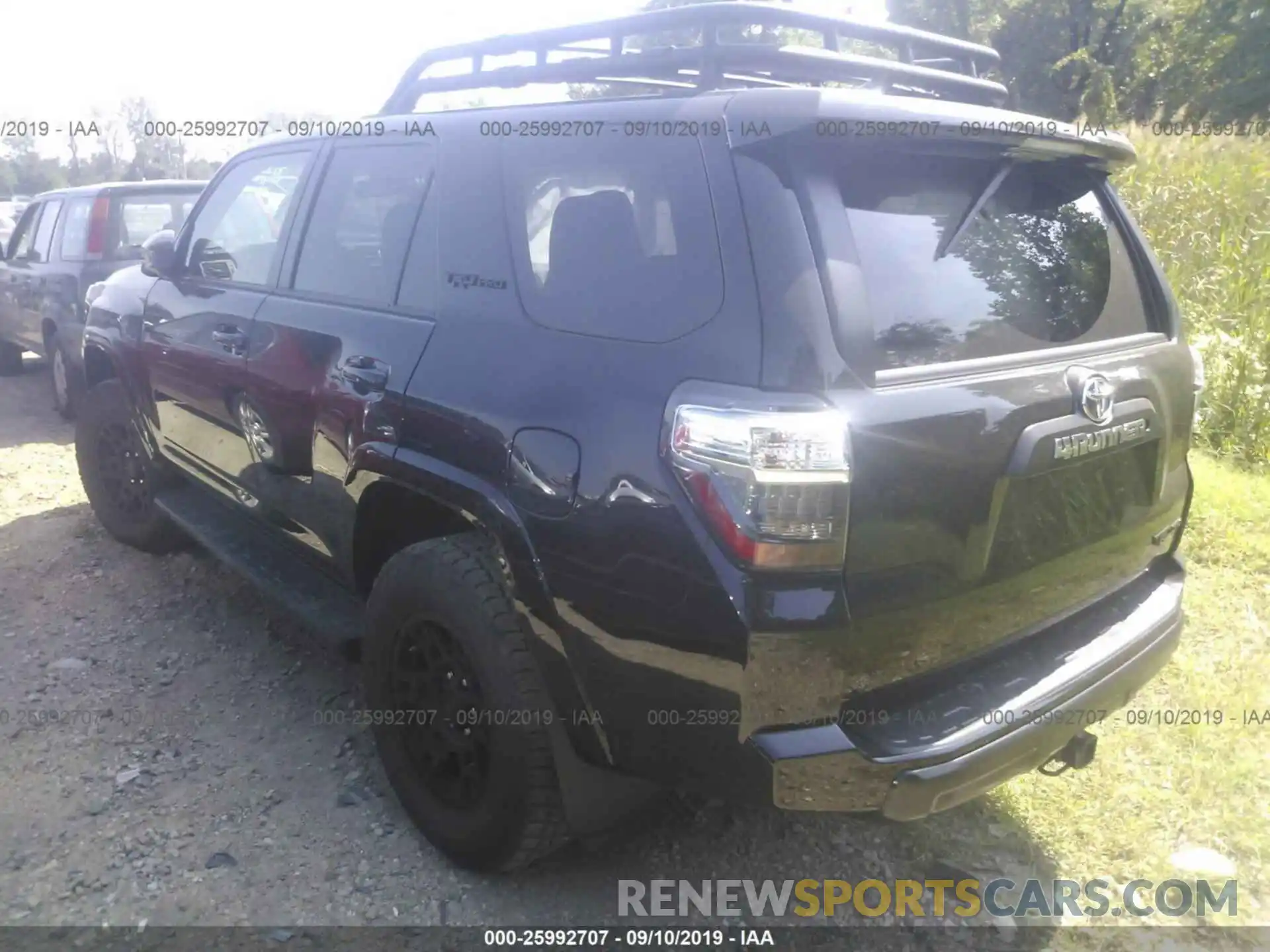 3 Photograph of a damaged car JTEBU5JR1K5684954 TOYOTA 4RUNNER 2019