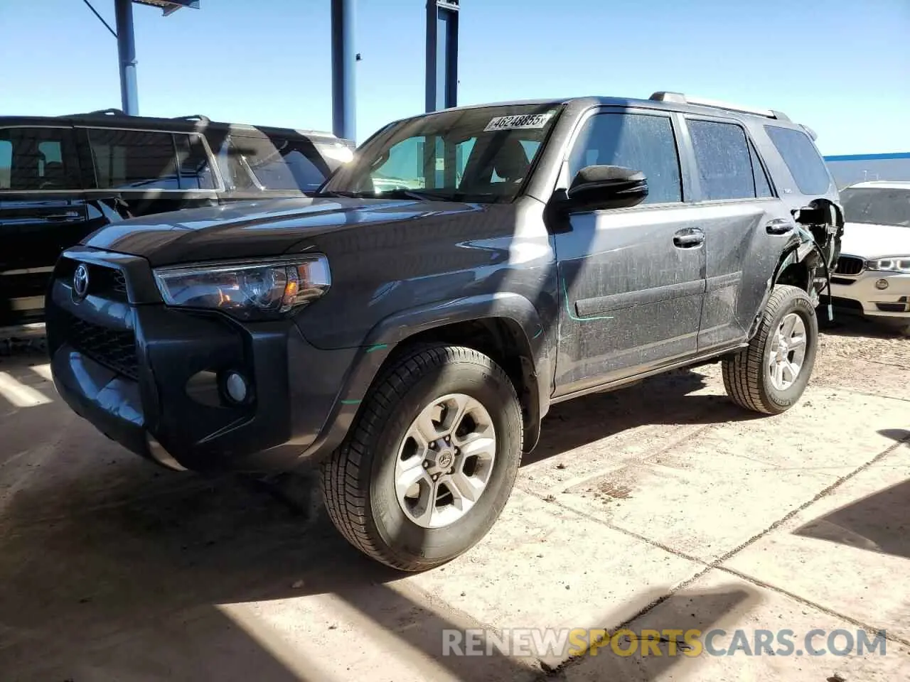 1 Photograph of a damaged car JTEBU5JR1K5690012 TOYOTA 4RUNNER 2019