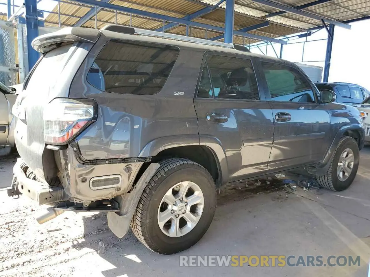 3 Photograph of a damaged car JTEBU5JR1K5690012 TOYOTA 4RUNNER 2019