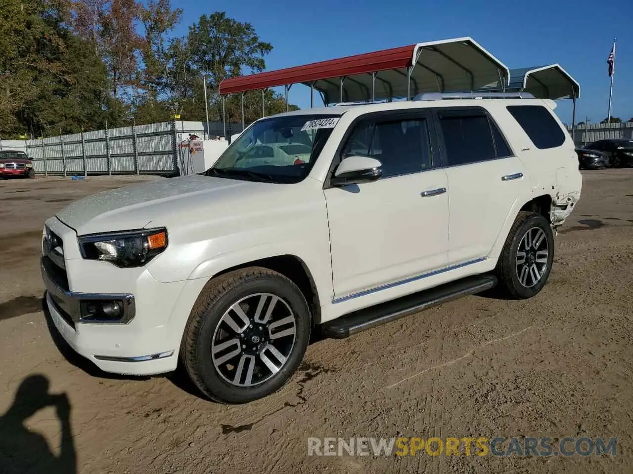 1 Photograph of a damaged car JTEBU5JR1K5693427 TOYOTA 4RUNNER 2019