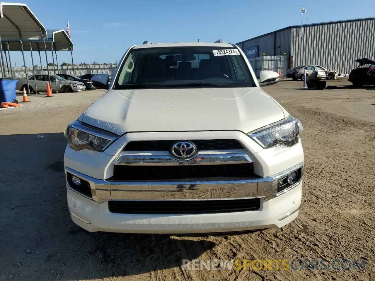 5 Photograph of a damaged car JTEBU5JR1K5693427 TOYOTA 4RUNNER 2019