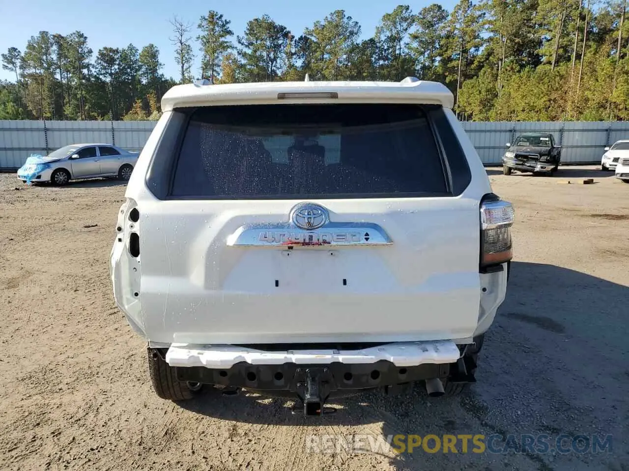 6 Photograph of a damaged car JTEBU5JR1K5693427 TOYOTA 4RUNNER 2019