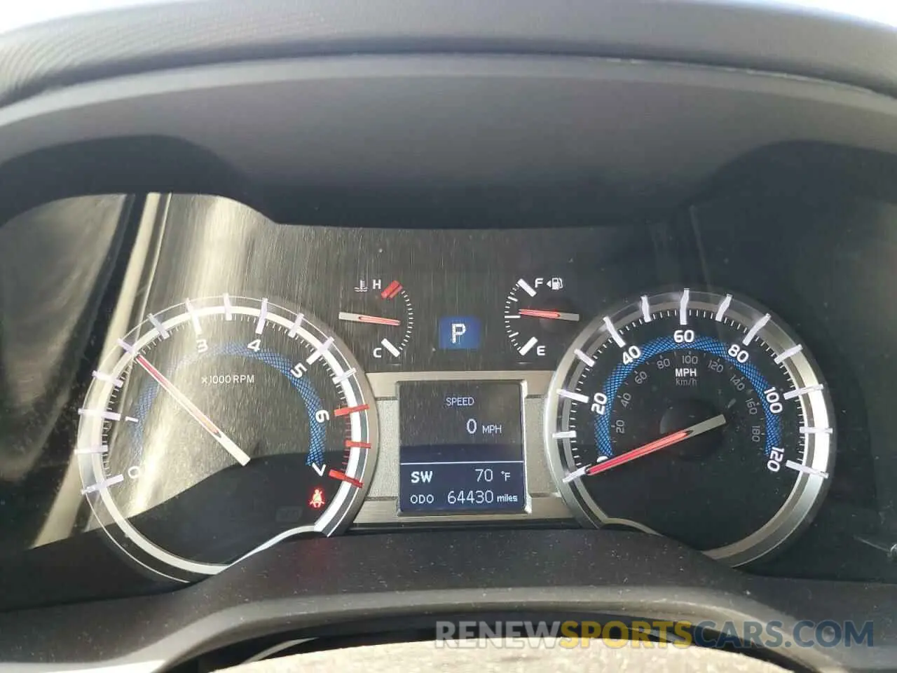 9 Photograph of a damaged car JTEBU5JR1K5693427 TOYOTA 4RUNNER 2019