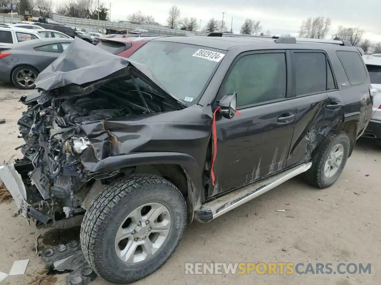 1 Photograph of a damaged car JTEBU5JR1K5695730 TOYOTA 4RUNNER 2019