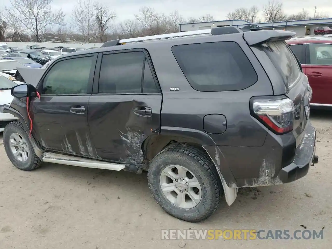 2 Photograph of a damaged car JTEBU5JR1K5695730 TOYOTA 4RUNNER 2019