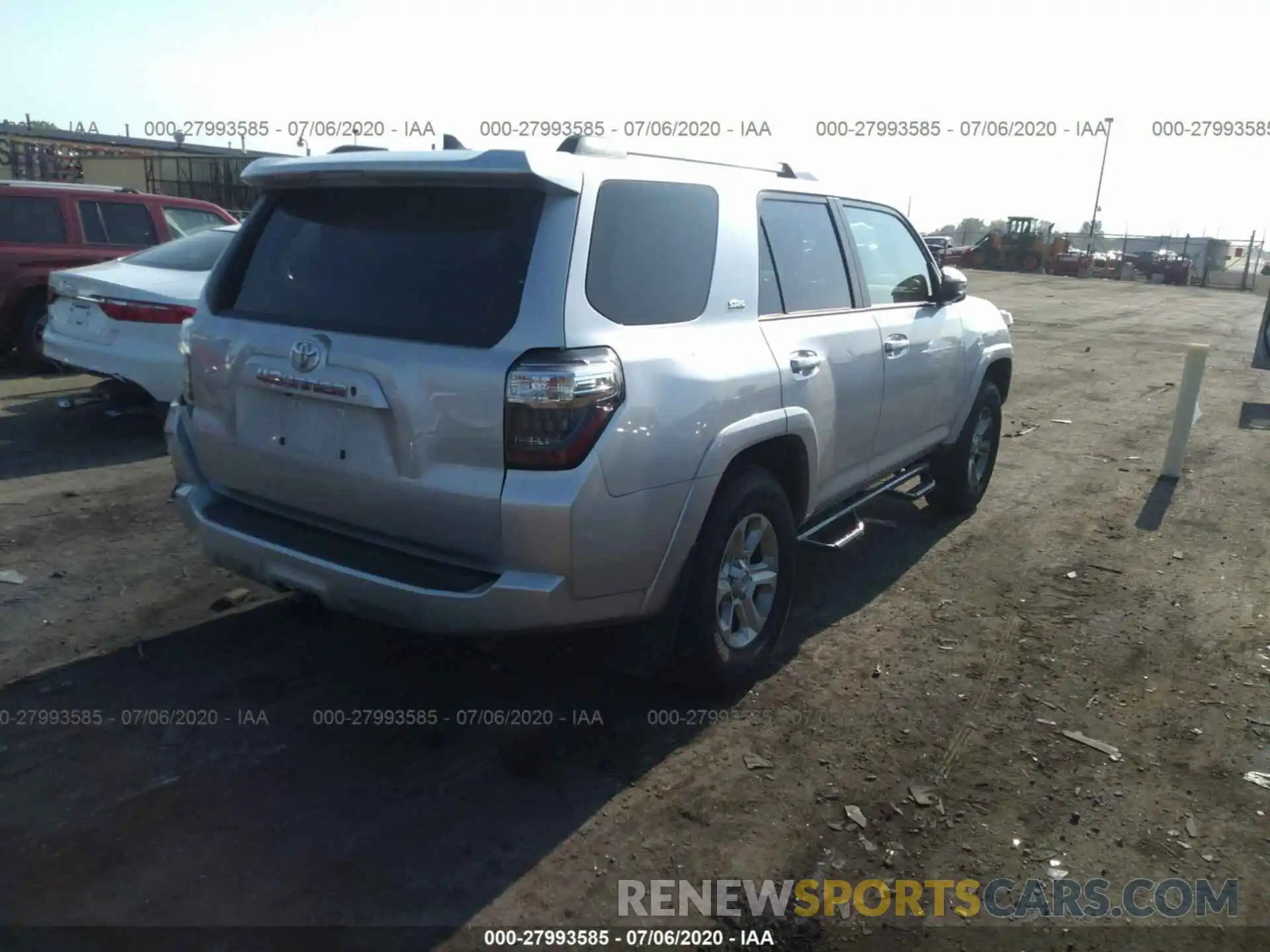 4 Photograph of a damaged car JTEBU5JR1K5700649 TOYOTA 4RUNNER 2019