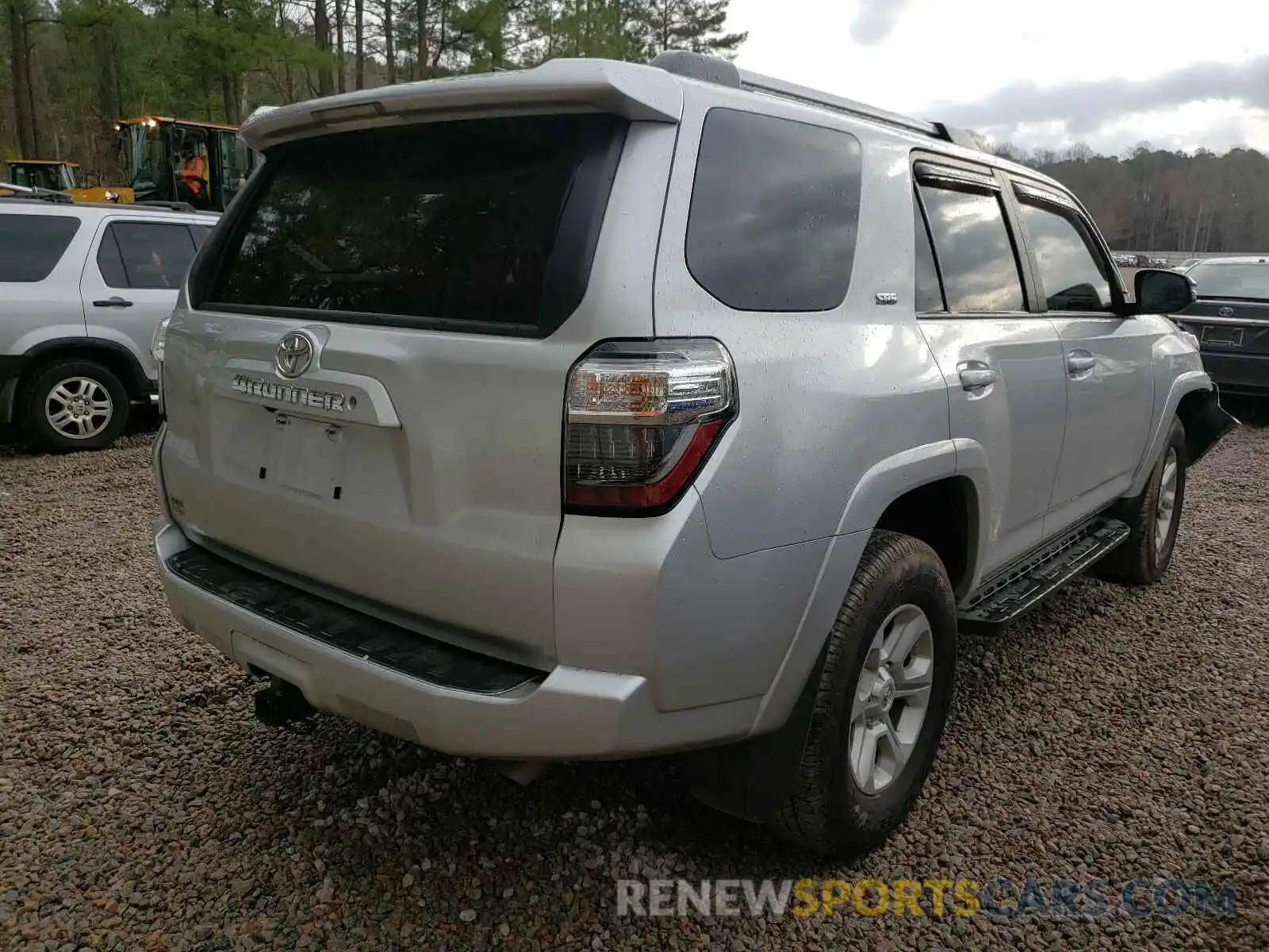 4 Photograph of a damaged car JTEBU5JR1K5701011 TOYOTA 4RUNNER 2019