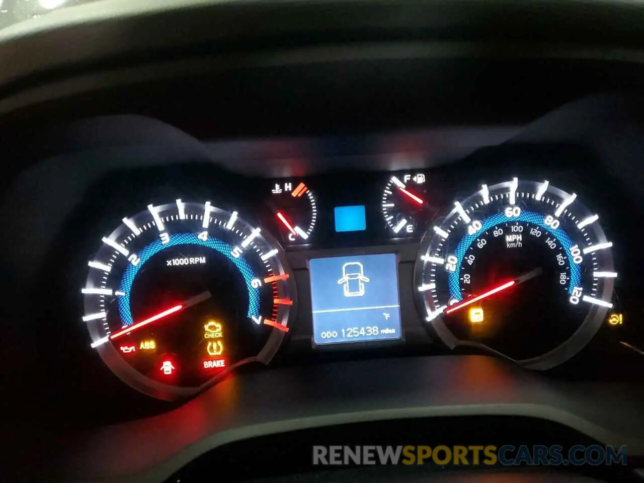 9 Photograph of a damaged car JTEBU5JR1K5703227 TOYOTA 4RUNNER 2019