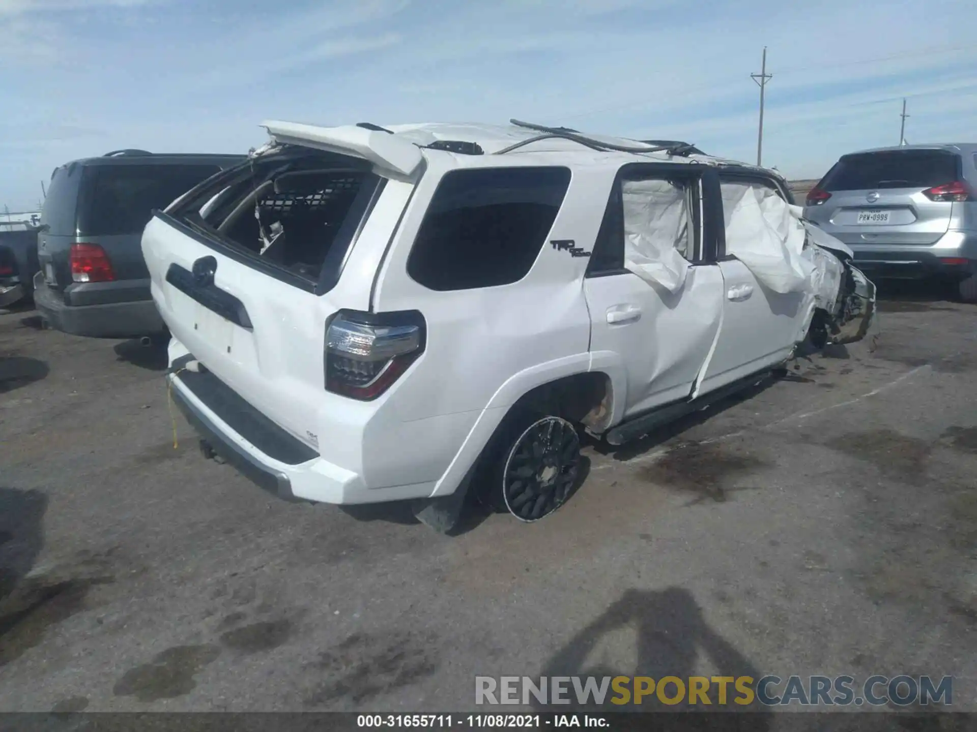 4 Photograph of a damaged car JTEBU5JR1K5705284 TOYOTA 4RUNNER 2019