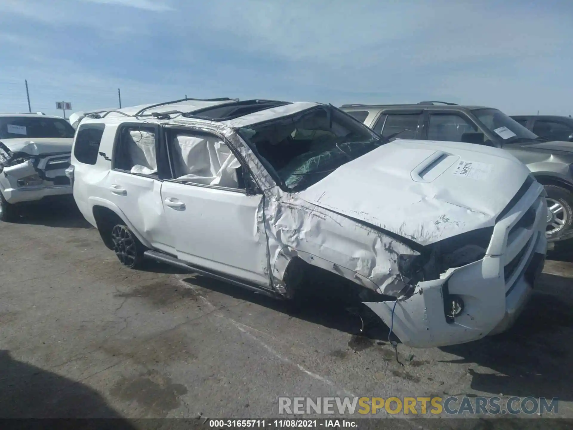 6 Photograph of a damaged car JTEBU5JR1K5705284 TOYOTA 4RUNNER 2019