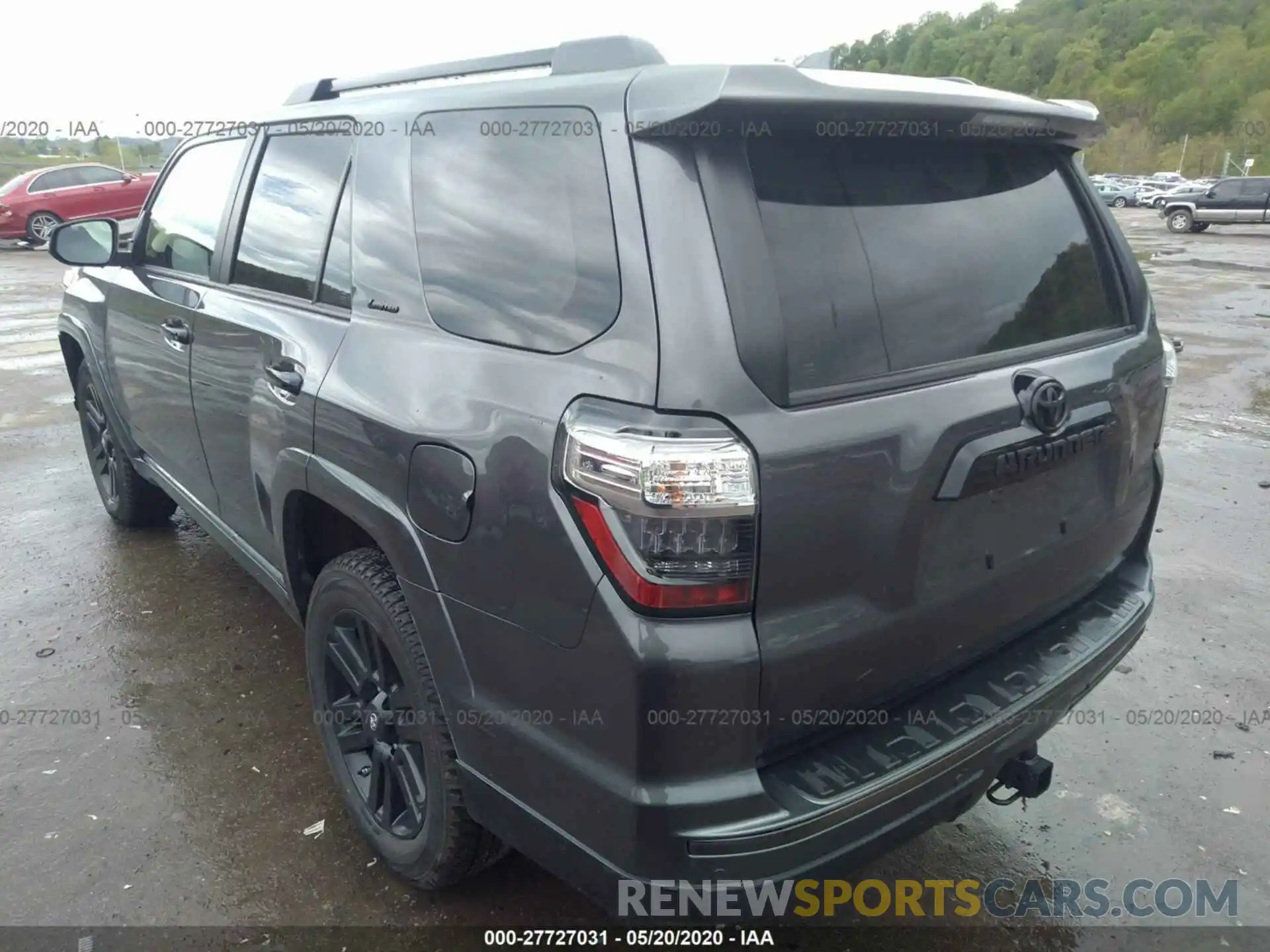 3 Photograph of a damaged car JTEBU5JR1K5705656 TOYOTA 4RUNNER 2019