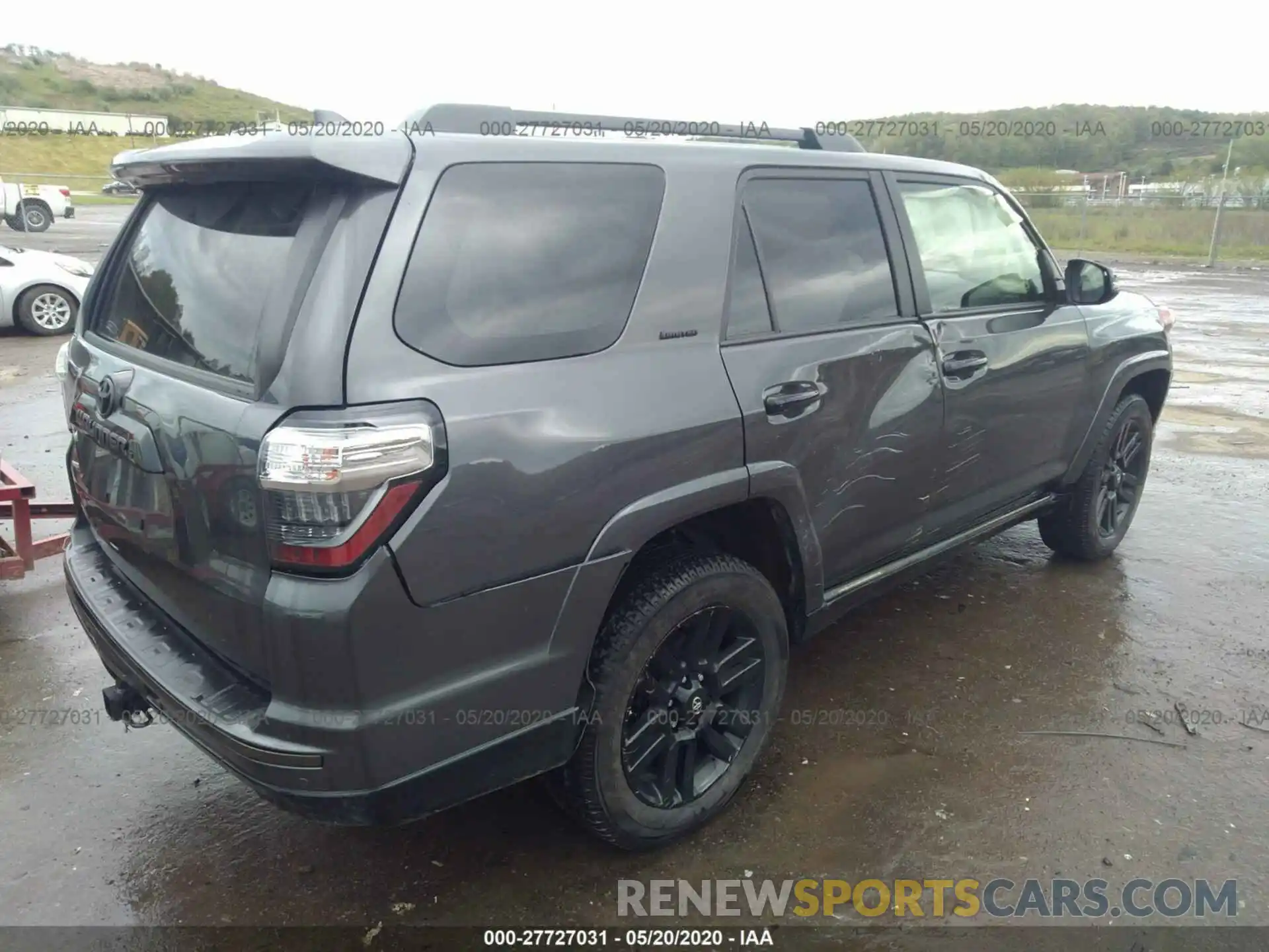 4 Photograph of a damaged car JTEBU5JR1K5705656 TOYOTA 4RUNNER 2019