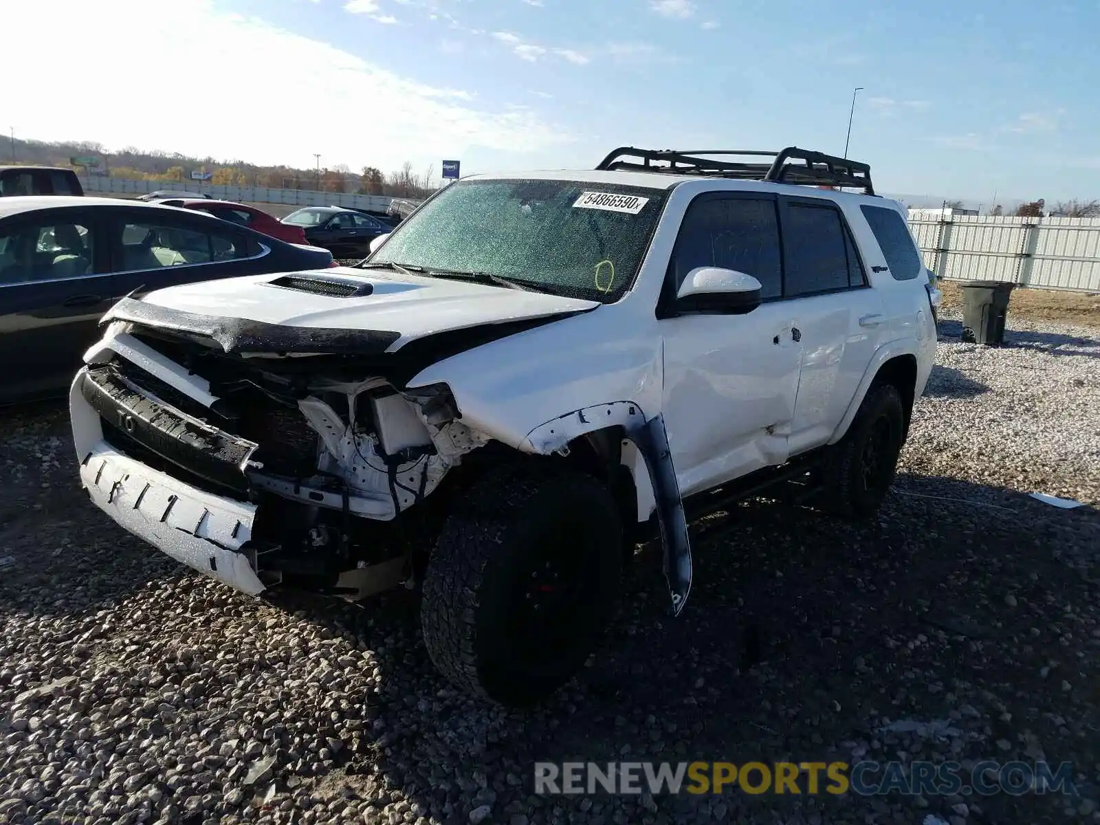 2 Photograph of a damaged car JTEBU5JR1K5708248 TOYOTA 4RUNNER 2019