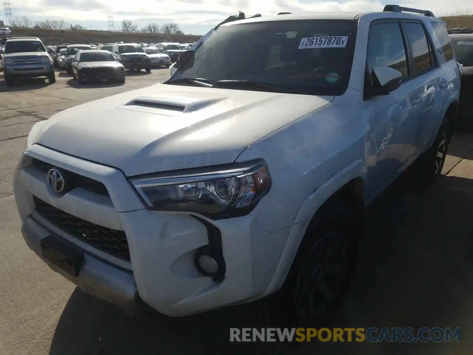 2 Photograph of a damaged car JTEBU5JR1K5712798 TOYOTA 4RUNNER 2019