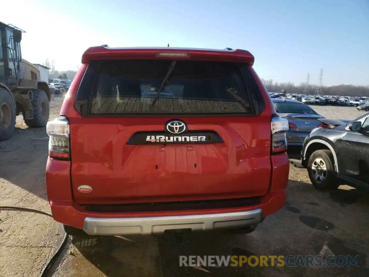 6 Photograph of a damaged car JTEBU5JR1K5718052 TOYOTA 4RUNNER 2019