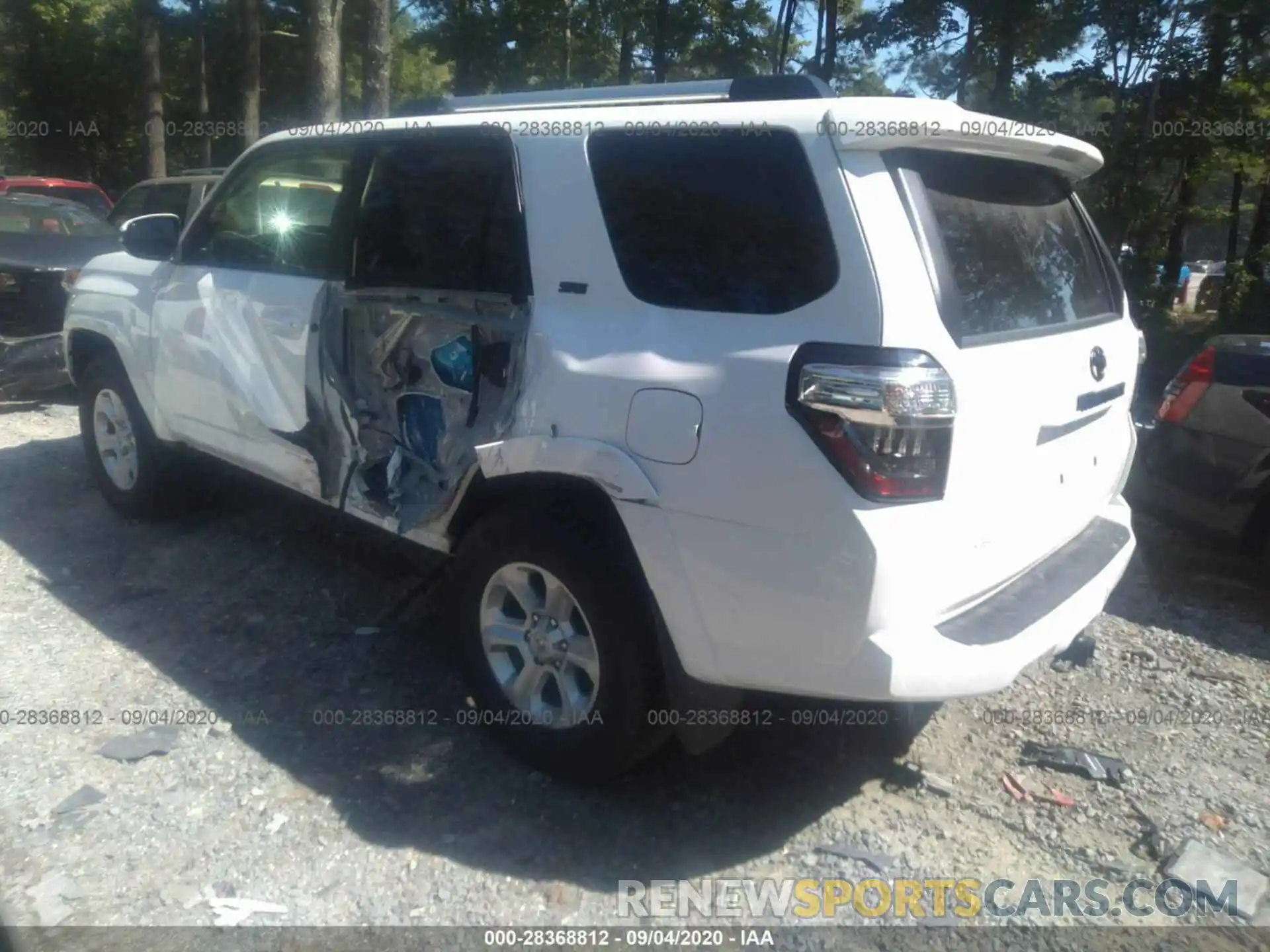 3 Photograph of a damaged car JTEBU5JR1K5722974 TOYOTA 4RUNNER 2019