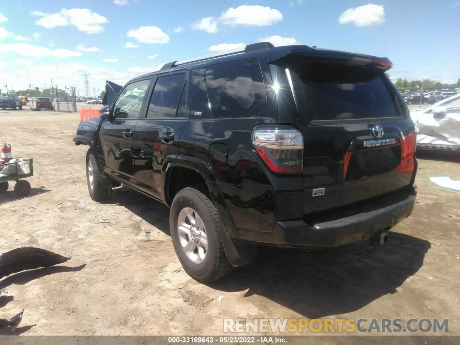 3 Photograph of a damaged car JTEBU5JR2K5612290 TOYOTA 4RUNNER 2019