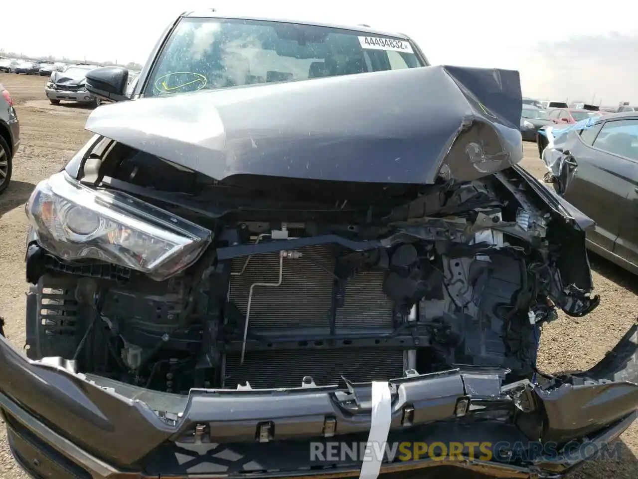 9 Photograph of a damaged car JTEBU5JR2K5619207 TOYOTA 4RUNNER 2019