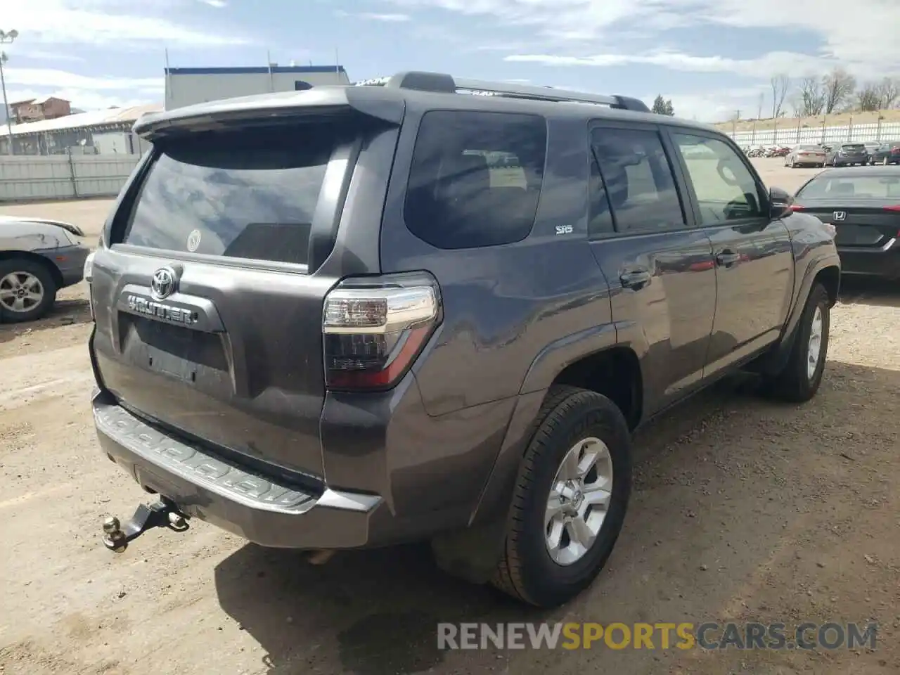 4 Photograph of a damaged car JTEBU5JR2K5630742 TOYOTA 4RUNNER 2019