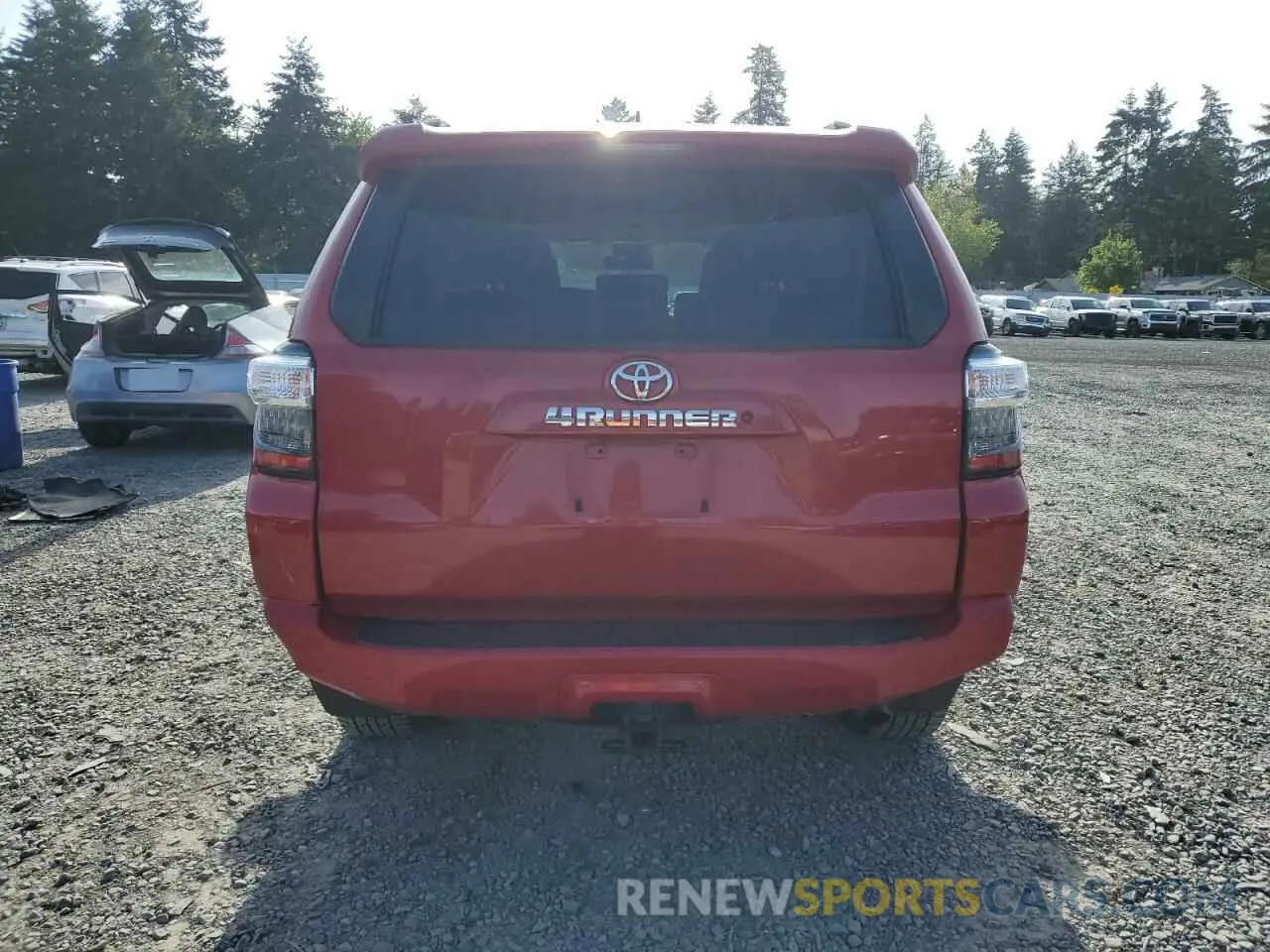 6 Photograph of a damaged car JTEBU5JR2K5633947 TOYOTA 4RUNNER 2019