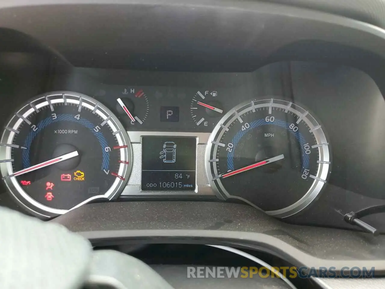 9 Photograph of a damaged car JTEBU5JR2K5653339 TOYOTA 4RUNNER 2019