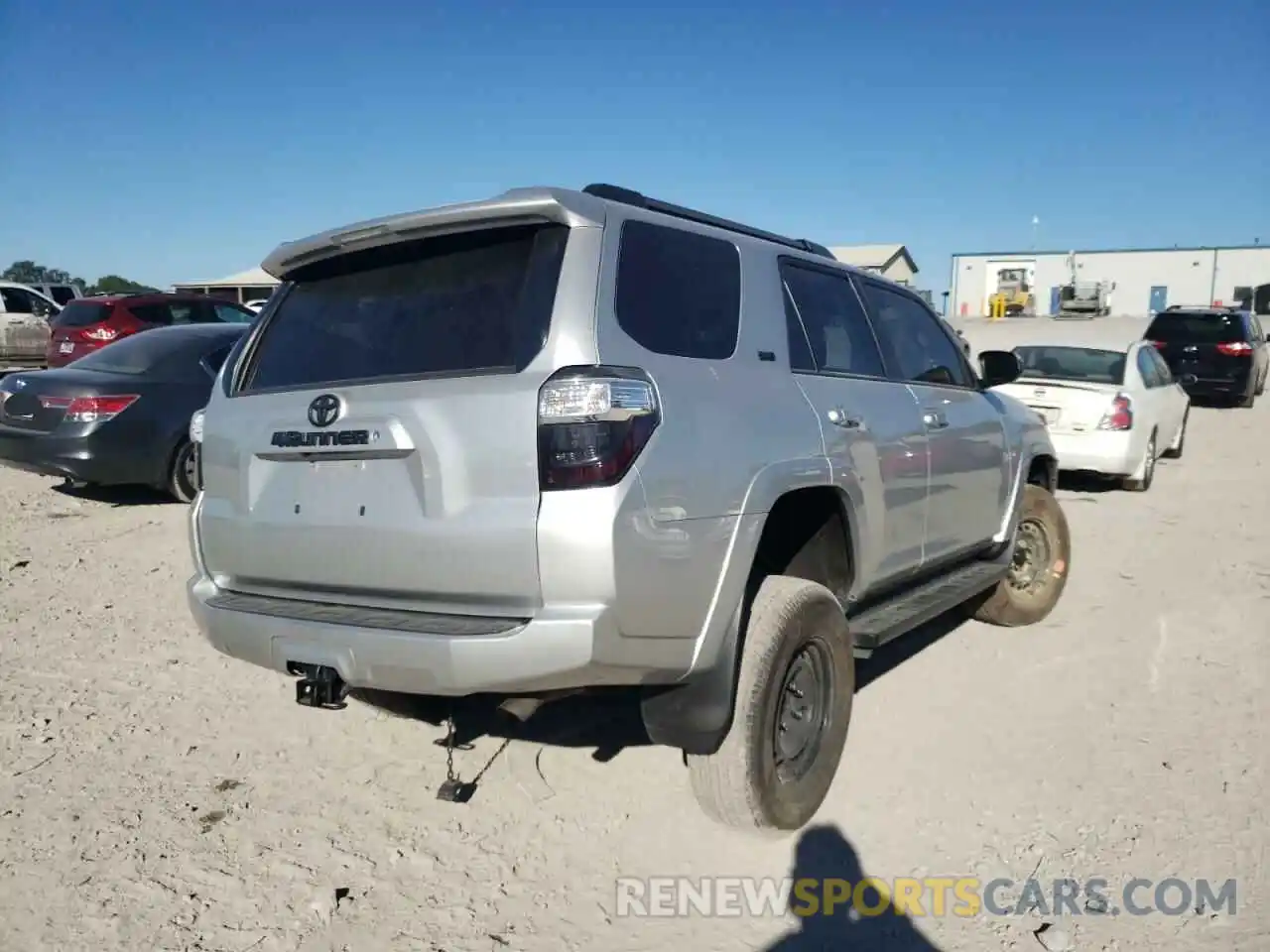 4 Photograph of a damaged car JTEBU5JR2K5658556 TOYOTA 4RUNNER 2019