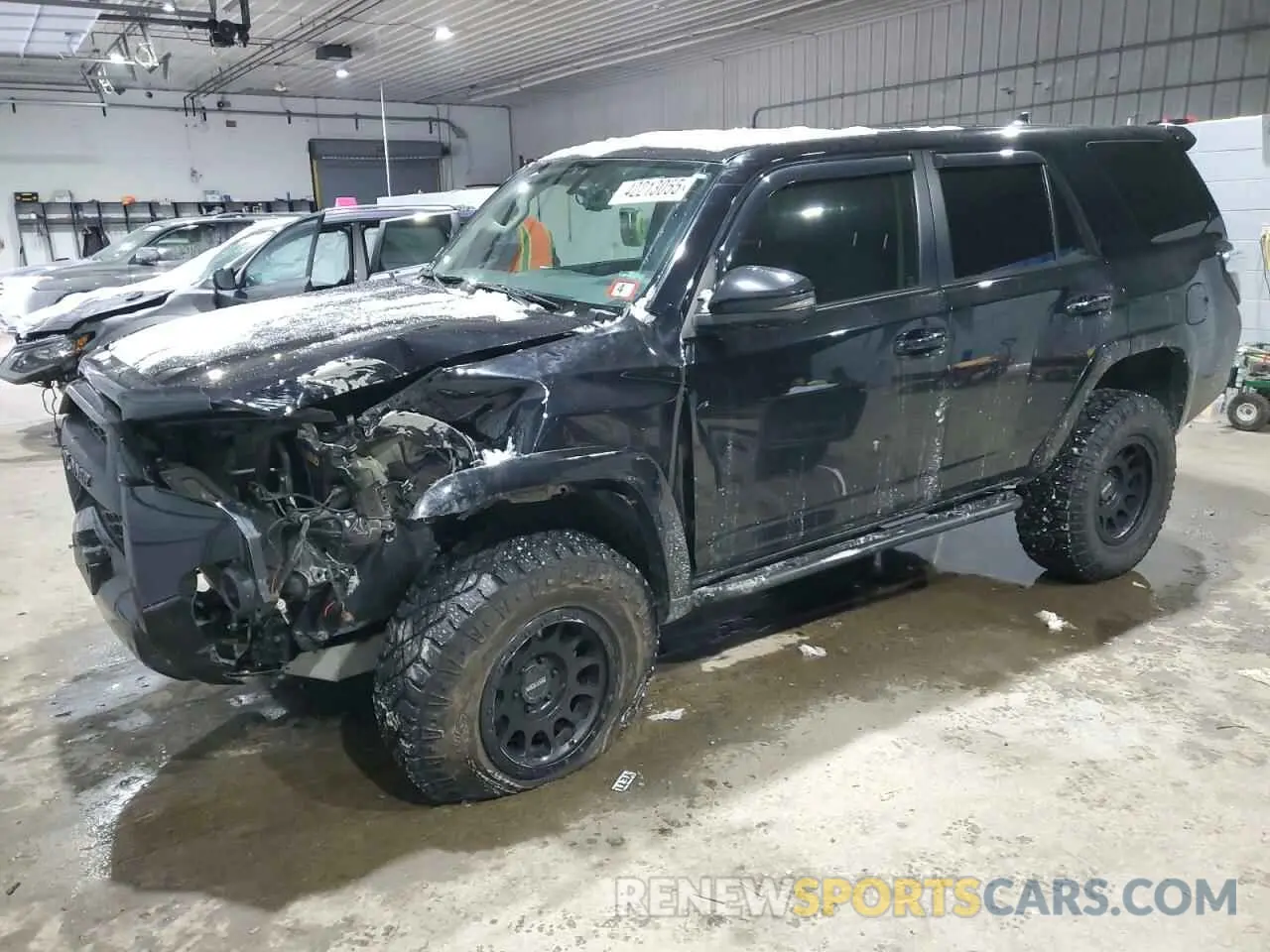1 Photograph of a damaged car JTEBU5JR2K5659352 TOYOTA 4RUNNER 2019