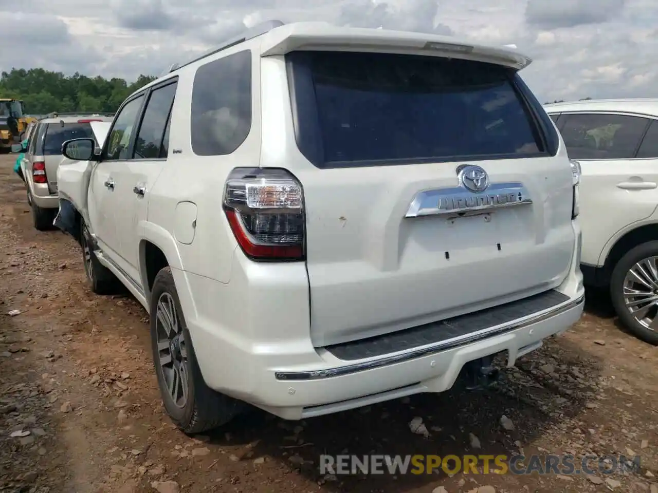 3 Photograph of a damaged car JTEBU5JR2K5664129 TOYOTA 4RUNNER 2019