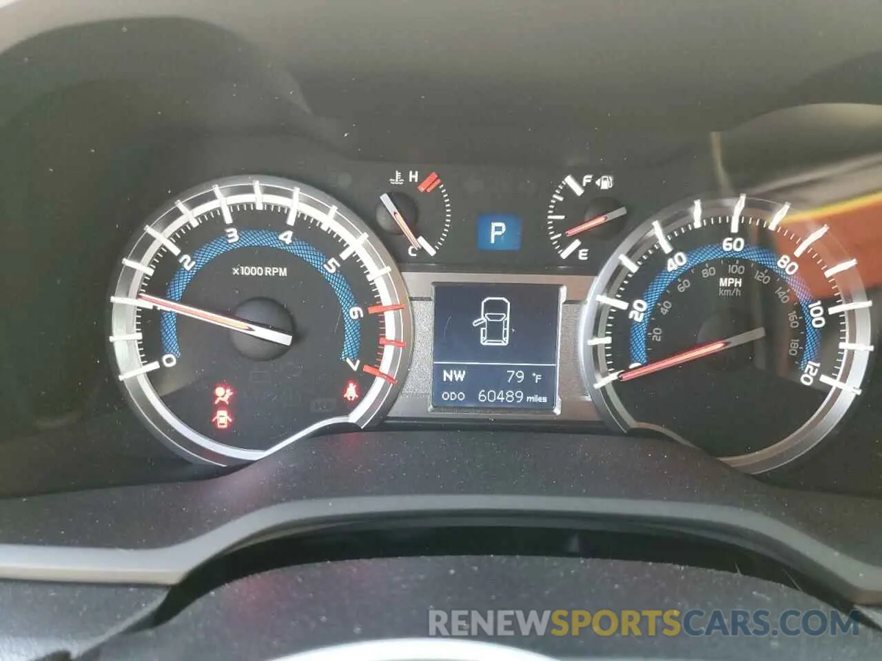 9 Photograph of a damaged car JTEBU5JR2K5675518 TOYOTA 4RUNNER 2019