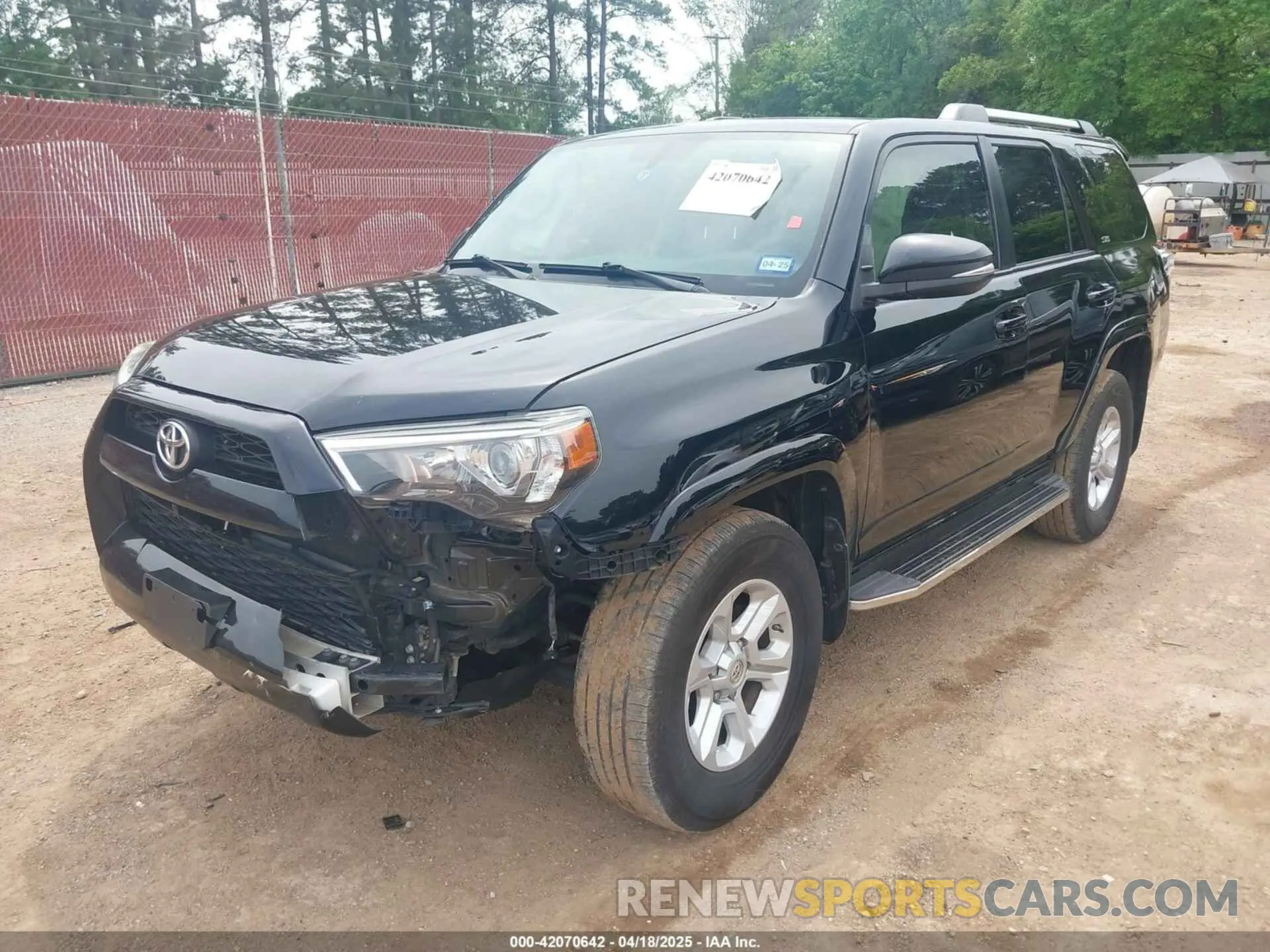 6 Photograph of a damaged car JTEBU5JR2K5676586 TOYOTA 4RUNNER 2019