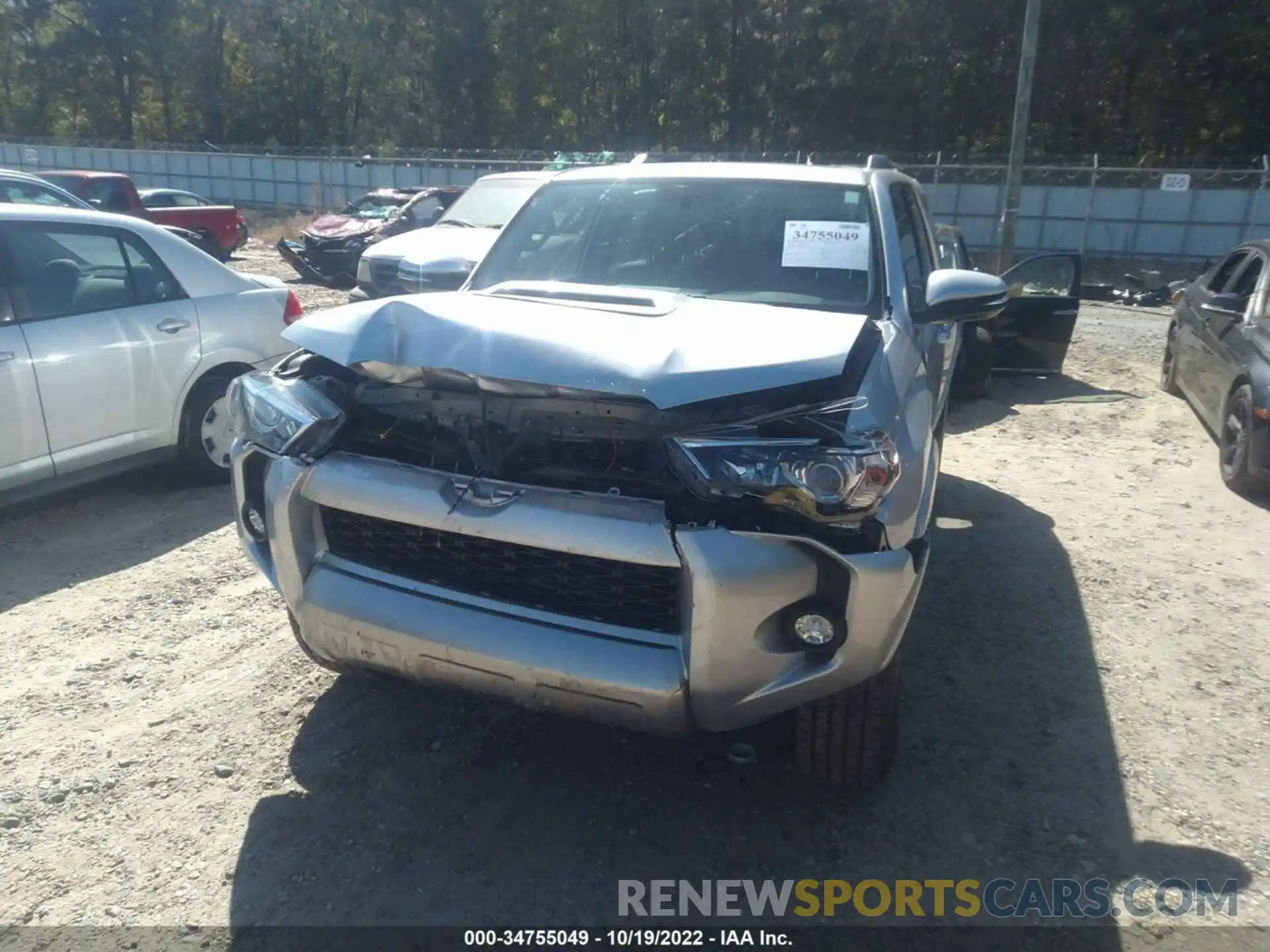 6 Photograph of a damaged car JTEBU5JR2K5678712 TOYOTA 4RUNNER 2019