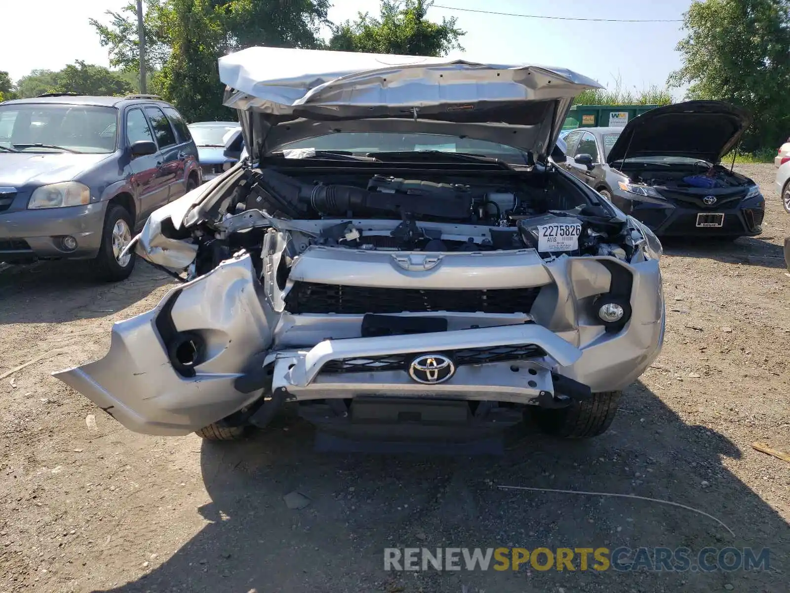 9 Photograph of a damaged car JTEBU5JR2K5683523 TOYOTA 4RUNNER 2019