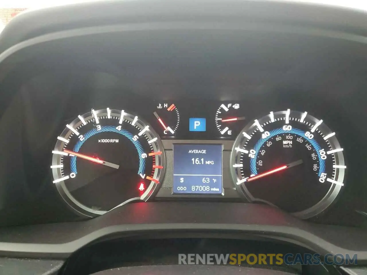 9 Photograph of a damaged car JTEBU5JR2K5690259 TOYOTA 4RUNNER 2019