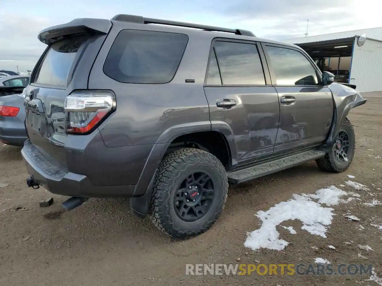 3 Photograph of a damaged car JTEBU5JR2K5695493 TOYOTA 4RUNNER 2019