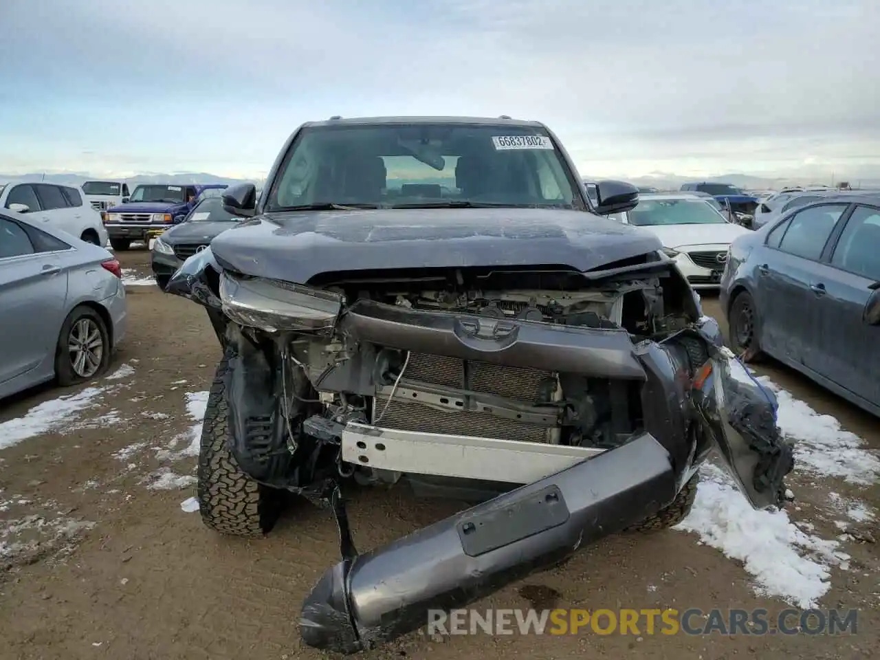 5 Photograph of a damaged car JTEBU5JR2K5695493 TOYOTA 4RUNNER 2019