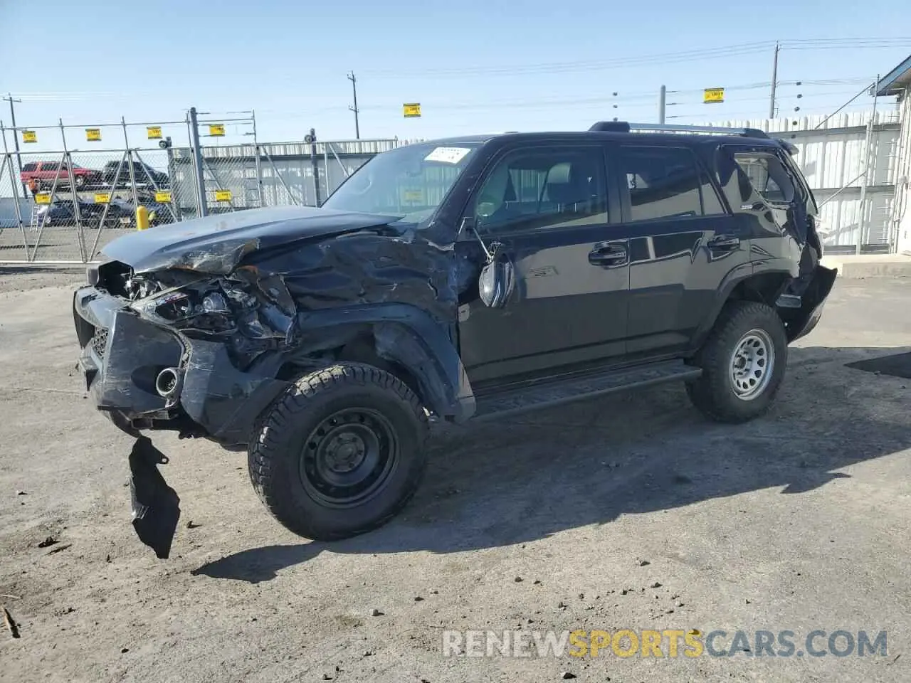 1 Photograph of a damaged car JTEBU5JR2K5709375 TOYOTA 4RUNNER 2019