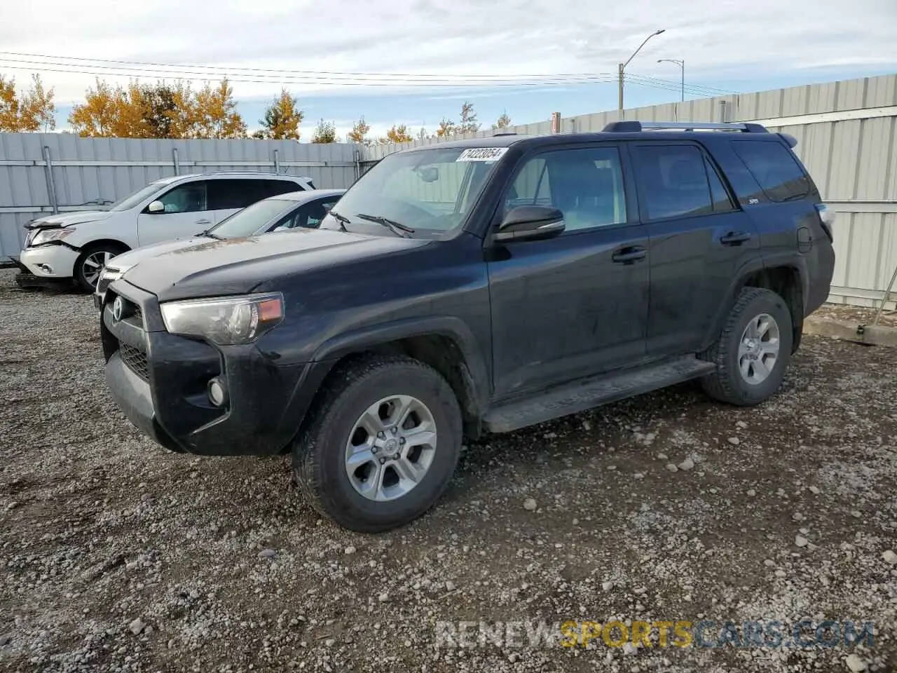 1 Photograph of a damaged car JTEBU5JR2K5718948 TOYOTA 4RUNNER 2019