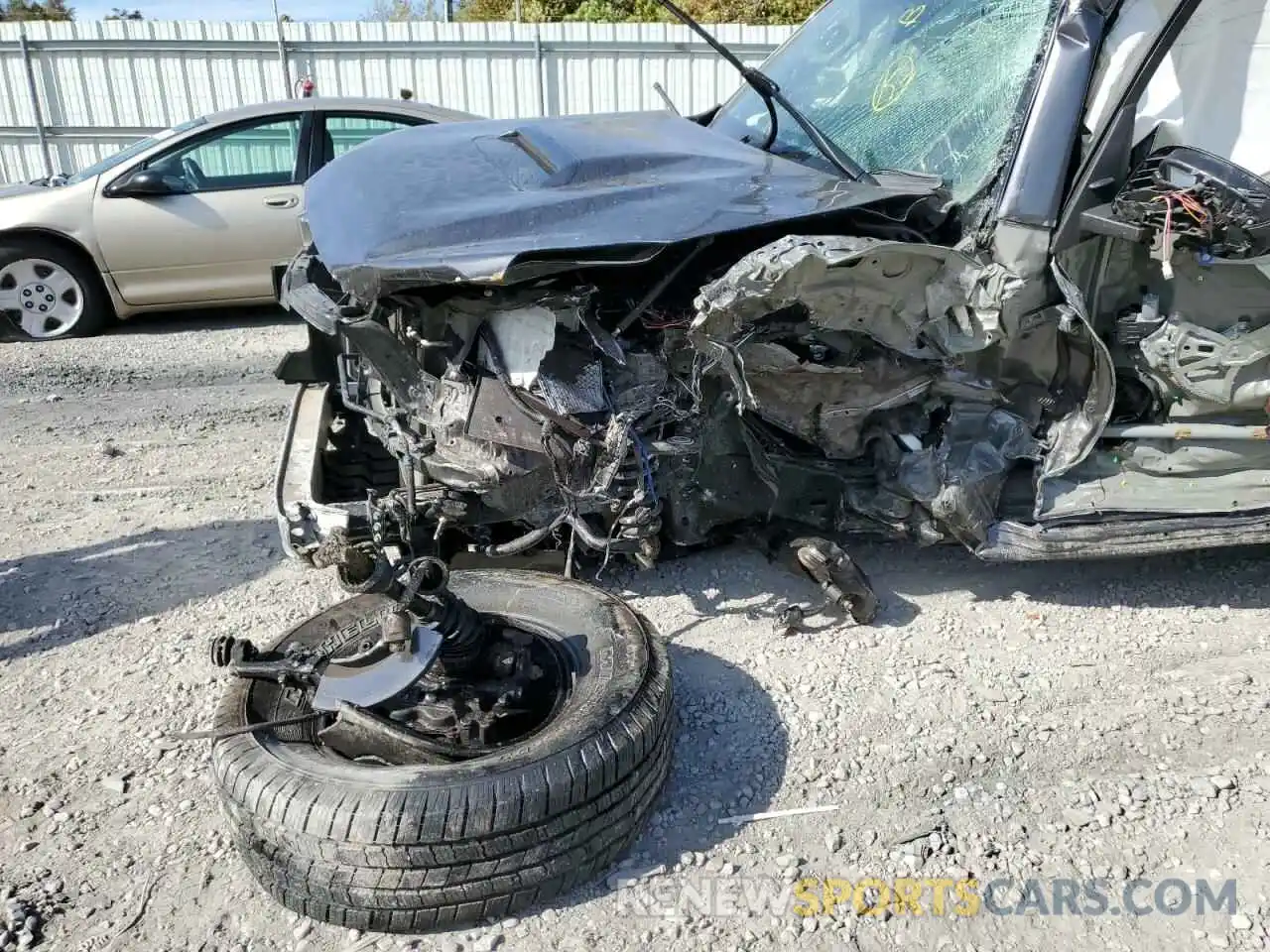 9 Photograph of a damaged car JTEBU5JR2K5719193 TOYOTA 4RUNNER 2019