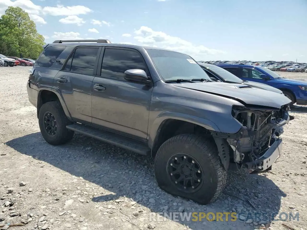 4 Photograph of a damaged car JTEBU5JR2K5734647 TOYOTA 4RUNNER 2019