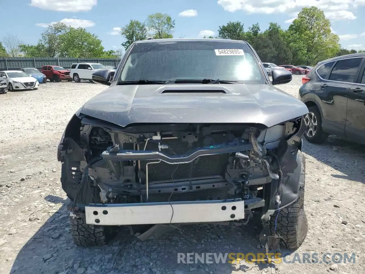 5 Photograph of a damaged car JTEBU5JR2K5734647 TOYOTA 4RUNNER 2019