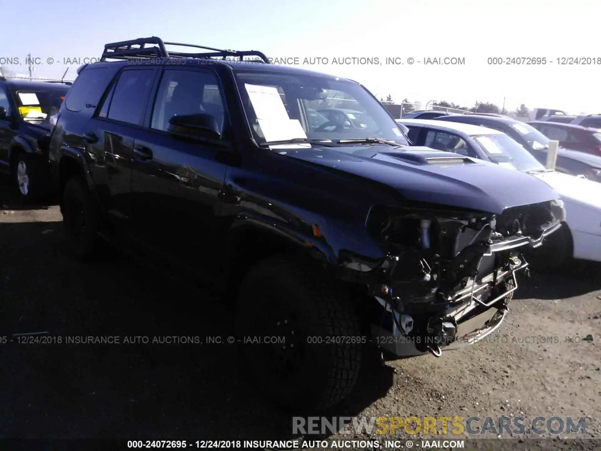 1 Photograph of a damaged car JTEBU5JR3K5615179 TOYOTA 4RUNNER 2019