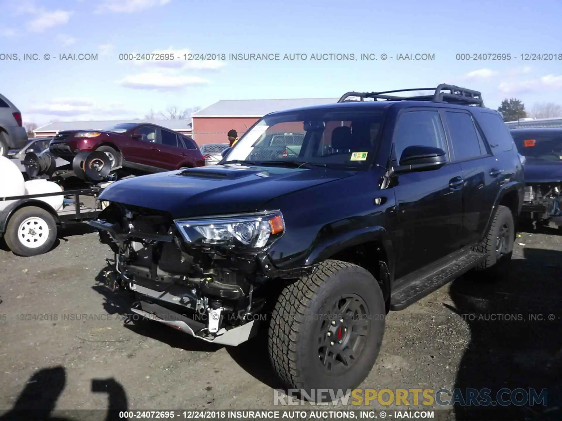 2 Photograph of a damaged car JTEBU5JR3K5615179 TOYOTA 4RUNNER 2019